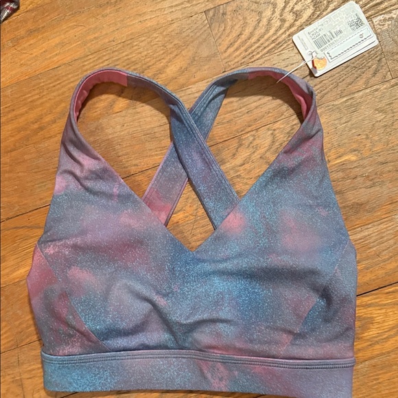 Lululemon Athletica Pink/Purple Envital Bra NWT size 2 - Picture 1 of 5